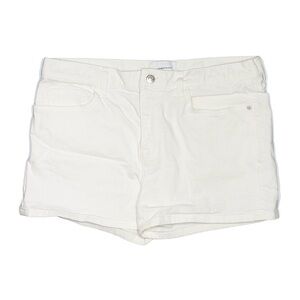 Current Elliott White Denim Shorts